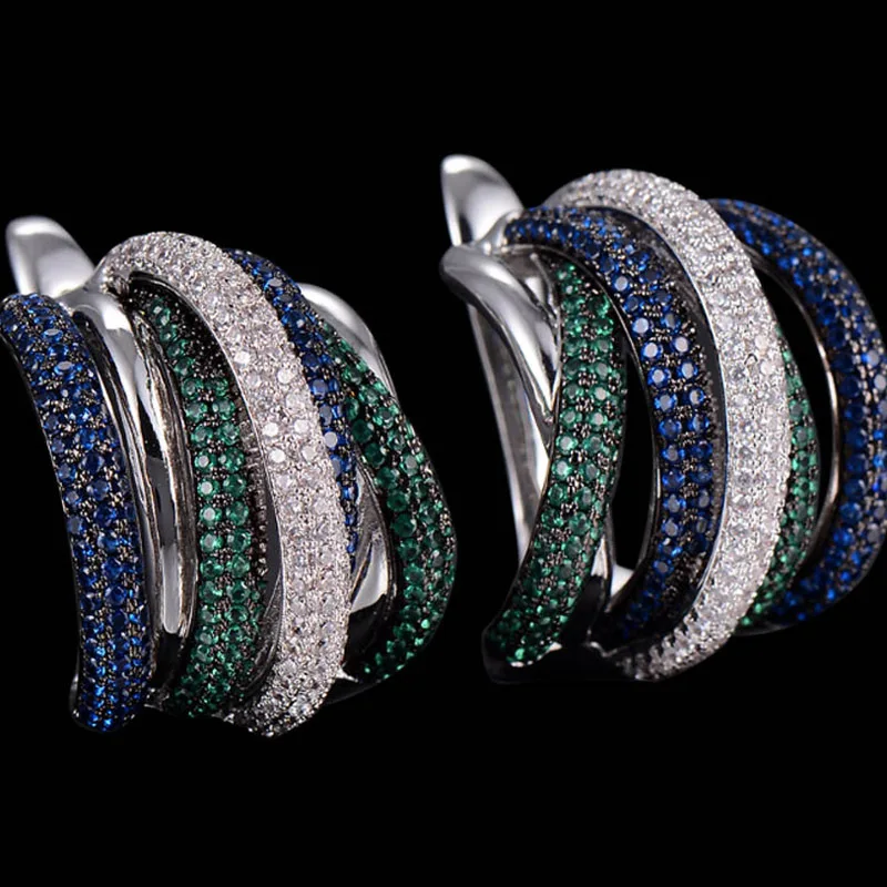 Funmode Luxury Micro Cubic Zircon Pave Wedding Bridal Hoop Earrings for Women Statement Earrings Accessories Wholesale FE227
Funmode Luxury Micro Cubic Zircon Pave Wedding Bridal Hoop Earrings for Women Statement Earrings Accessories Wholesale FE227