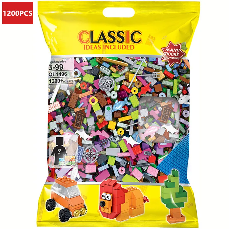 City DIY Creative Designer Classic Building Blocks Bulk Sets Friends Assembling Bricks Creator Kit Educational Toys for Children
City DIY Creative Designer Classic Building Blocks Bulk Sets Friends Assembling Bricks Creator Kit Educational Toys for Children