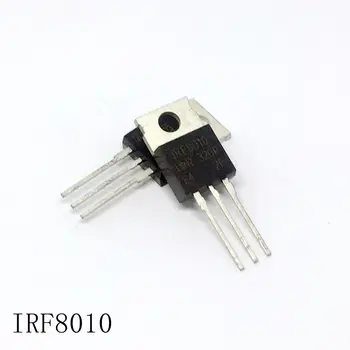 MOS IRF8010 TO-220 80A/100V 10pcs/lots new in stock 
MOS IRF8010 TO-220 80A/100V 10pcs/lots new in stock