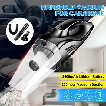 Strong Power Car Vacuum Cleaner Cordless Wet and Dry Dual Use Auto Portable Vacuums Cleaner For Home Office DC 12V 100W 4200pa
Strong Power Car Vacuum Cleaner Cordless Wet and Dry Dual Use Auto Portable Vacuums Cleaner For Home Office DC 12V 100W 4200pa