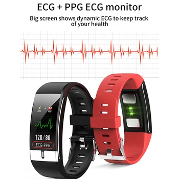 Smart Band PPG ECG Body Temperature Blood Oxygen Heart Rate Monitor Smart Bracelet IP68 Waterproof Fitness Tracker
Smart Band PPG ECG Body Temperature Blood Oxygen Heart Rate Monitor Smart Bracelet IP68 Waterproof Fitness Tracker