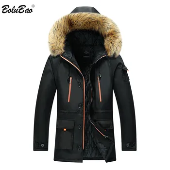 BILUBAO Fashion Men's Hooded Parkas Winter Brand Male Solid Warm Thick Overcoat High Quality Fur Collar Parka Coats Male
BILUBAO Fashion Men's Hooded Parkas Winter Brand Male Solid Warm Thick Overcoat High Quality Fur Collar Parka Coats Male