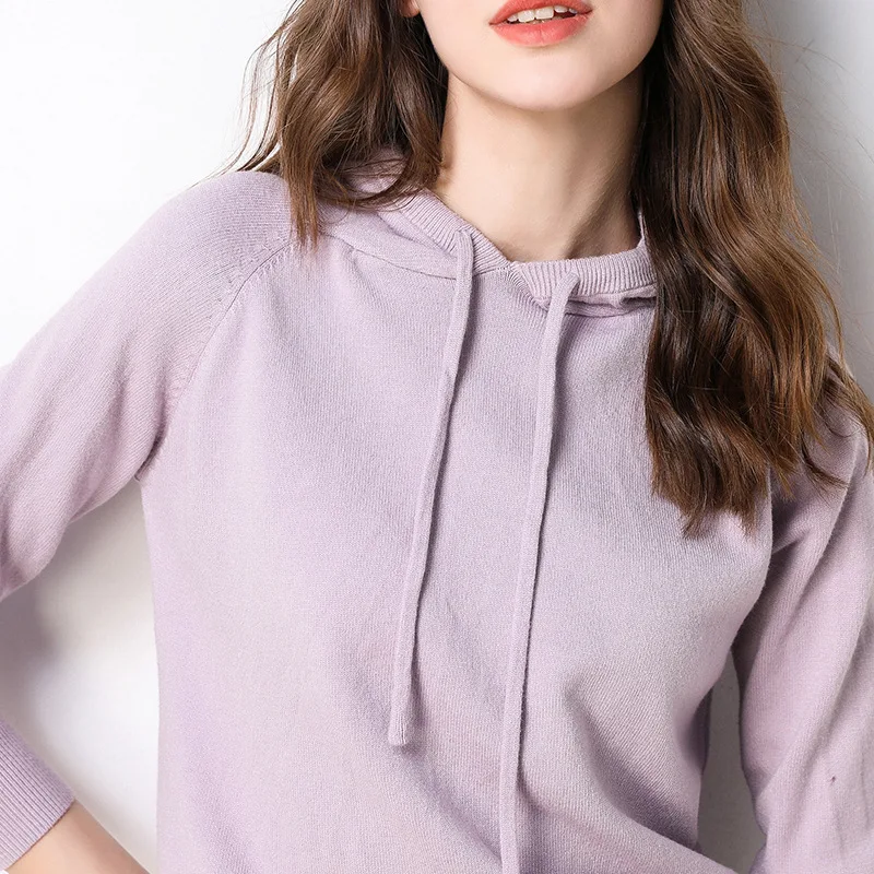 2019 Autumn Winter Sweater Hooded Women Wool Blends Lady Sweater Knitted Pullover Female Yellow Outwear
2019 Autumn Winter Sweater Hooded Women Wool Blends Lady Sweater Knitted Pullover Female Yellow Outwear