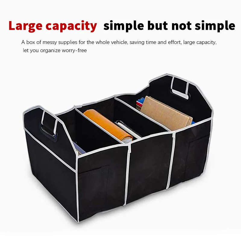 Car Multi-Pocket Trunk Organizer Large Capacity Folding Storage Bag Trunk Stowing and Tidying Trunk Organizer Car Accessories
Car Multi-Pocket Trunk Organizer Large Capacity Folding Storage Bag Trunk Stowing and Tidying Trunk Organizer Car Accessories