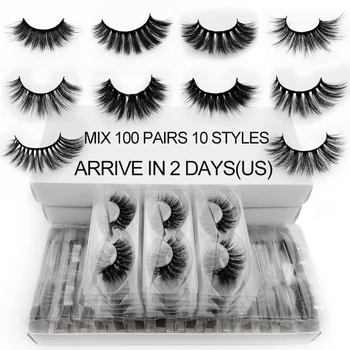 wholesale 20/30/40/50/100 pairs bulk mink eyelashes soft fluffy false eyelash natural long 3d mink lashes reusable lash makeup 
wholesale 20/30/40/50/100 pairs bulk mink eyelashes soft fluffy false eyelash natural long 3d mink lashes reusable lash makeup