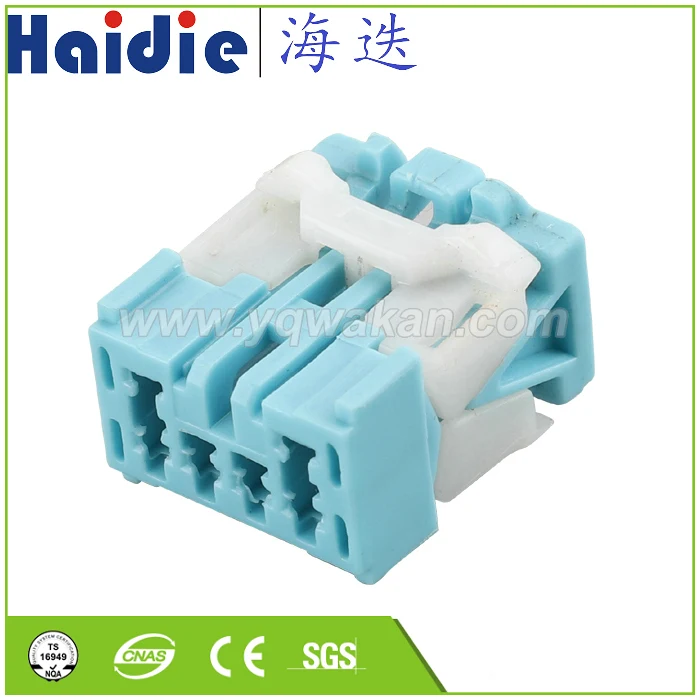

Free shipping 2sets 6pin plastic housing plug auto wiring harness unsealed replacement connector 6098-1377