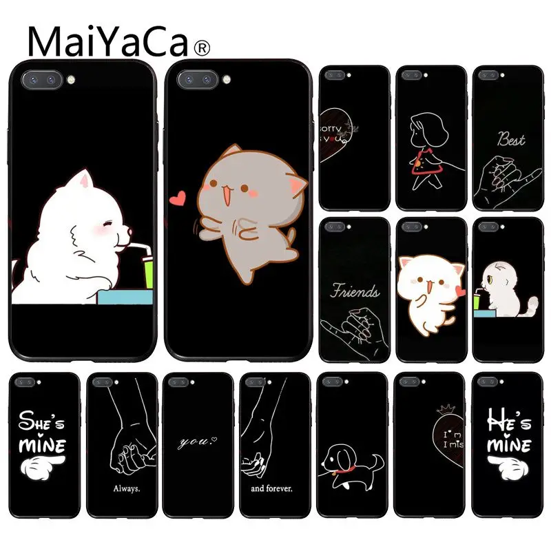 Чехол для телефона Maiyaca Bff Best Friends Huawei Honor 8X 9 10 20 Lite 7A Pro 7C 10i 9X Play 8C|Бамперы| |