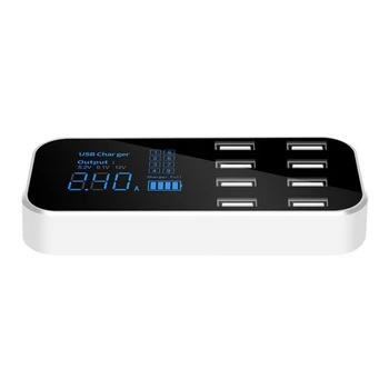 JABS 8 Ports USB Car Charger 40W 2.4A LED Digital Display Charging Multi USB Socket
JABS 8 Ports USB Car Charger 40W 2.4A LED Digital Display Charging Multi USB Socket