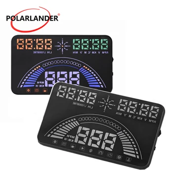 HUD display 5.8" HD Smart S7 Windshield Projector Voltage Ometer Digital Overspeed alarm Head up display OBD+GPS System
HUD display 5.8" HD Smart S7 Windshield Projector Voltage Ometer Digital Overspeed alarm Head up display OBD+GPS System