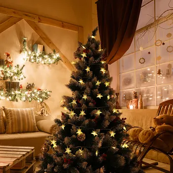 5.3 Meters 50 Stars LED String Lights Battery-operated Star Lights with Remote Control for Christmas Halloween Party
5.3 Meters 50 Stars LED String Lights Battery-operated Star Lights with Remote Control for Christmas Halloween Party