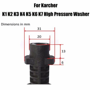 Car Washer Jet Lance Nozzle 2000PSI For Karcher K1 K2 K3 K4 K5 -K7 High Pressure
Car Washer Jet Lance Nozzle 2000PSI For Karcher K1 K2 K3 K4 K5 -K7 High Pressure