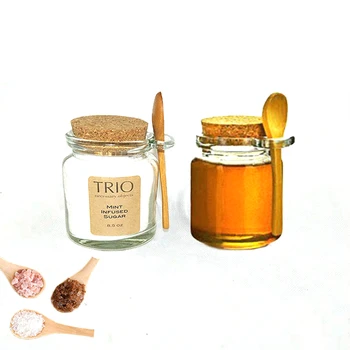 X80 Honey Pot 250ml Volume Glass Honey Jar Pudding Bottle Milk Bottle Salt Cup With Wooden Lid And Spoon
X80 Honey Pot 250ml Volume Glass Honey Jar Pudding Bottle Milk Bottle Salt Cup With Wooden Lid And Spoon