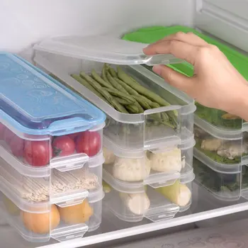 Plastic Storage Bins Refrigerator Storage Box Food Storage Containers with Lid for Kitchen Fridge Cabinet Freezer Desk Organizer
Plastic Storage Bins Refrigerator Storage Box Food Storage Containers with Lid for Kitchen Fridge Cabinet Freezer Desk Organizer