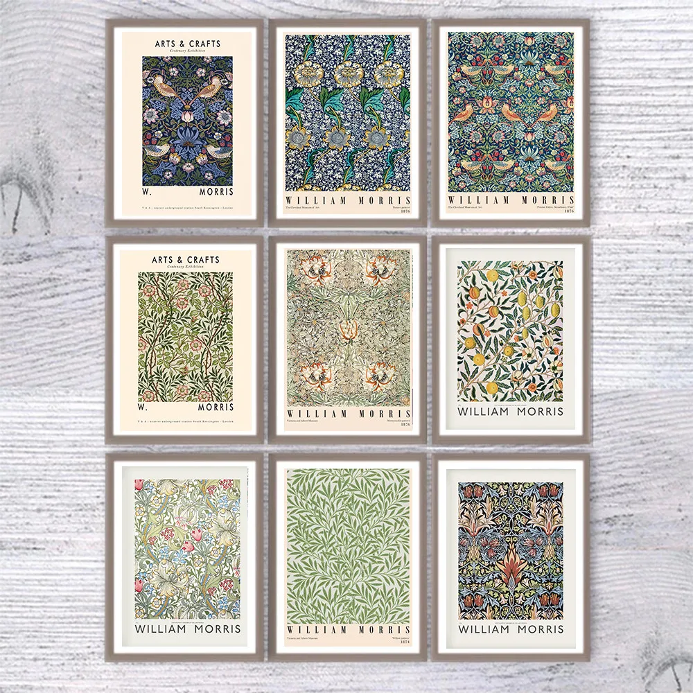 William Morris Canvas Print The Victoria and Albert Museum Exhibition Poster London Underground Art Nouveau Painting Wall Decor
William Morris Canvas Print The Victoria and Albert Museum Exhibition Poster London Underground Art Nouveau Painting Wall Decor
