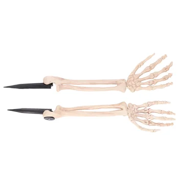 1 Pair of Prty Decor Creative Funny Durable Skeleton Hand Skeleton Arm for Halloween 
1 Pair of Prty Decor Creative Funny Durable Skeleton Hand Skeleton Arm for Halloween