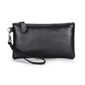Designer Clutch Women Leather Handbags Genuine Cow Leather Handbag With Strap High Quality Small Clutches Bag Female Phone Bag
Designer Clutch Women Leather Handbags Genuine Cow Leather Handbag With Strap High Quality Small Clutches Bag Female Phone Bag