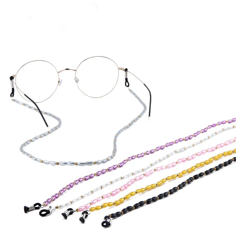 Fashion Reading Glasses Chain Retro Pearl Beads Eyeglass Sunglasses Spectacle Cord Neck Strap String Mask Chain Eye wear
Fashion Reading Glasses Chain Retro Pearl Beads Eyeglass Sunglasses Spectacle Cord Neck Strap String Mask Chain Eye wear