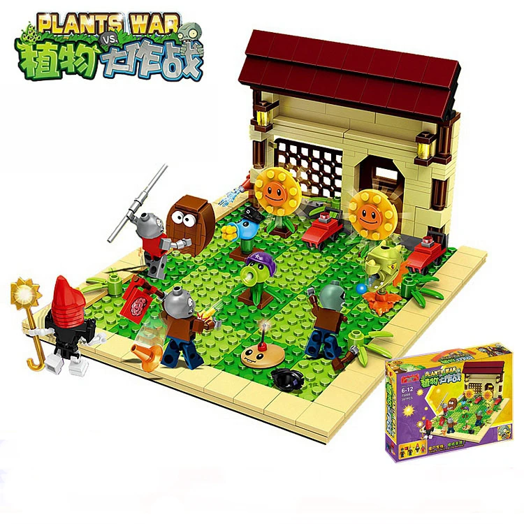 plants vs zombies struck Legoing game toy action toy & figures Building Blocks Bricks brinquedos toys
plants vs zombies struck Legoing game toy action toy & figures Building Blocks Bricks brinquedos toys