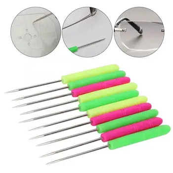 10Pcs Glasses Temple Removal Needle Pin Hole Drilled Positioning Drill DIY Tools Professional repairing tools for glasses makers 
10Pcs Glasses Temple Removal Needle Pin Hole Drilled Positioning Drill DIY Tools Professional repairing tools for glasses makers