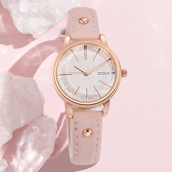 Reloj Mujer Gogoey Fashion Casual Women Watches Leather Strap Quartz Wristwatches Ladies Watches Clock Cheap Price Dropshipping
Reloj Mujer Gogoey Fashion Casual Women Watches Leather Strap Quartz Wristwatches Ladies Watches Clock Cheap Price Dropshipping