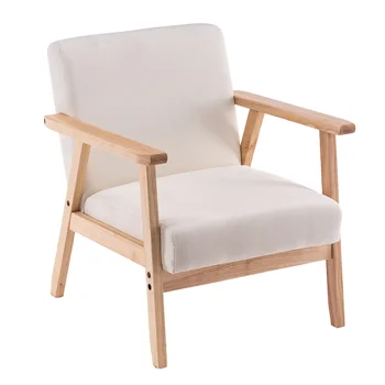 1pc Simple Armrest Single Sofa Useful Durable Delicate Home Stool House Fitment for House