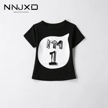 Children Baby Boys T-shirts Little Girl Toddler White Black Tees For Kids Clothes Summer 1st 2nd 3 4 Years Birthday Party Tops
Children Baby Boys T-shirts Little Girl Toddler White Black Tees For Kids Clothes Summer 1st 2nd 3 4 Years Birthday Party Tops