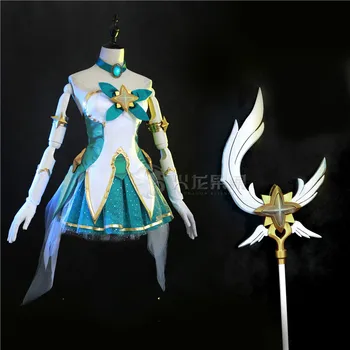 Hot Game LOL Cosplay Costume Star Guardian Soraka Cos Lovely Party Dress H
Hot Game LOL Cosplay Costume Star Guardian Soraka Cos Lovely Party Dress H