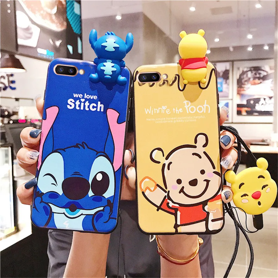 Cute 3D Stitch Bear Doll Cartoon Case for iphone 7 8 6 6s Plus X XR XS Max Case Lanyard Neck Strap Silicone Soft TPU Phone Case
Cute 3D Stitch Bear Doll Cartoon Case for iphone 7 8 6 6s Plus X XR XS Max Case Lanyard Neck Strap Silicone Soft TPU Phone Case
