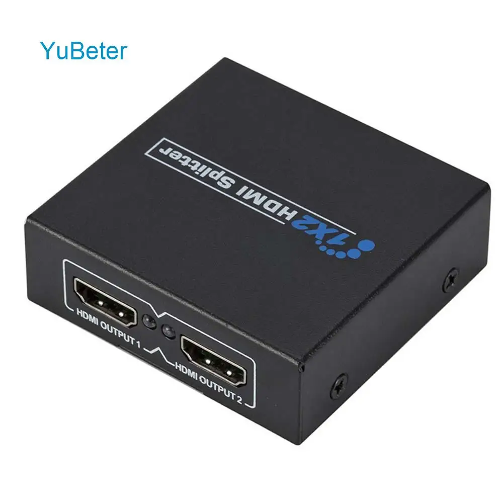 YuBeter HD 1080p HDMI сплиттер видео переключатель 1x2 коробка 1 3 адаптер для DVD проектора DLP