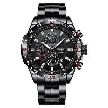 BOYZHE Multifunctional Automatic Mechanical Watch Men's Sports Watches Calendar Month Week Watch Male Luminous Clock Waterproof
BOYZHE Multifunctional Automatic Mechanical Watch Men's Sports Watches Calendar Month Week Watch Male Luminous Clock Waterproof