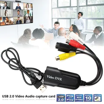 USB 2.0 Video Capture Card Easycap adapter Video Recorder Edit DVR 4 Channel TV DVD VHS TV For Win7/8/10/XP/Vista Drive free
USB 2.0 Video Capture Card Easycap adapter Video Recorder Edit DVR 4 Channel TV DVD VHS TV For Win7/8/10/XP/Vista Drive free
