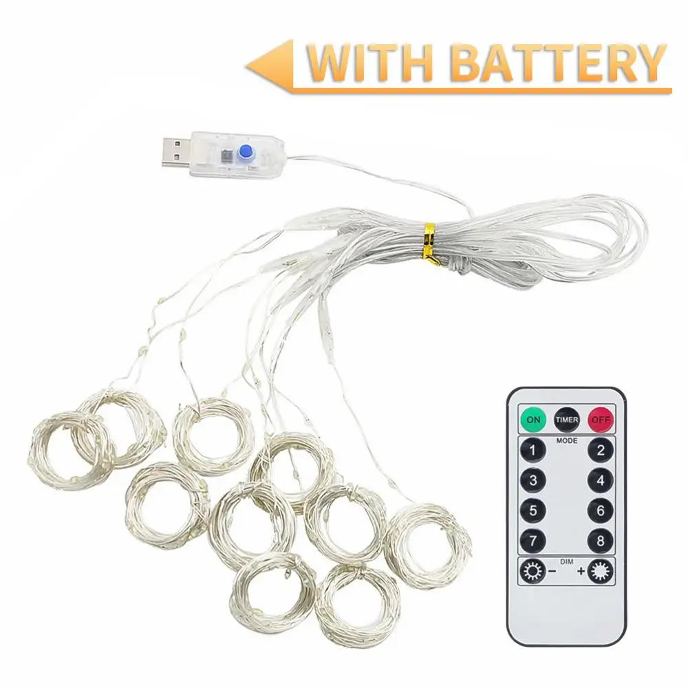 Meijuner new rainbow color LED USB remote control 3*3 copper wire lamp curtain lamp string Christmas holiday light string
Meijuner new rainbow color LED USB remote control 3*3 copper wire lamp curtain lamp string Christmas holiday light string