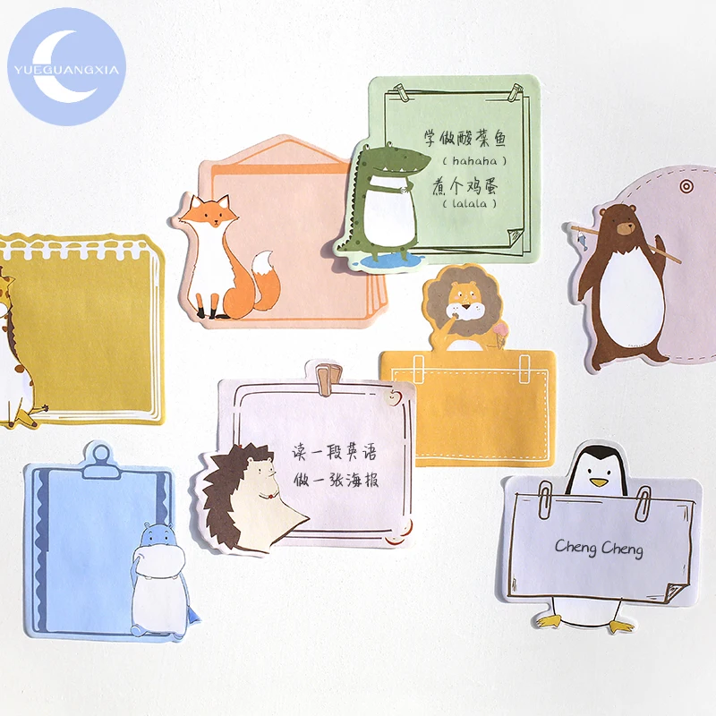YueGuangXia Memo Pad Sticky Notes Japanese Kawaii Animal Diary Notepad Stationery Self-Adhesive Memo Pads Office School Supplies
YueGuangXia Memo Pad Sticky Notes Japanese Kawaii Animal Diary Notepad Stationery Self-Adhesive Memo Pads Office School Supplies
