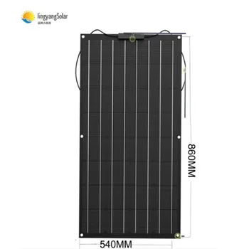 Monocrystalline Solar Cell 80w ETFE Semi Flexible Solar Panel for RV Marine Boat Car Power Supply 12v solar charger
Monocrystalline Solar Cell 80w ETFE Semi Flexible Solar Panel for RV Marine Boat Car Power Supply 12v solar charger