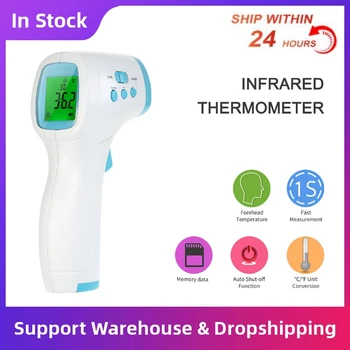 Multi-Function Digital Infrared Thermometer Forehead Non Contact Thermometer Gun For Baby Adult Fever Measurement
Multi-Function Digital Infrared Thermometer Forehead Non Contact Thermometer Gun For Baby Adult Fever Measurement