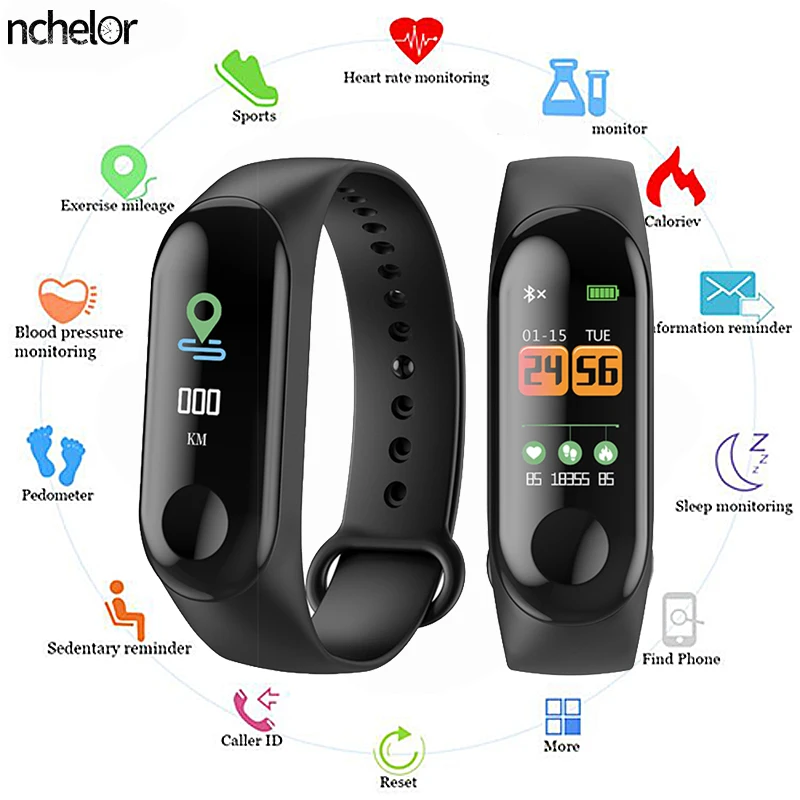 Sale Smart Watch Men And Women Watch Heart Rate Sleep Monitoring Pedometer Waterproof Reminder Men And Women Watch Holiday Gift
Sale Smart Watch Men And Women Watch Heart Rate Sleep Monitoring Pedometer Waterproof Reminder Men And Women Watch Holiday Gift