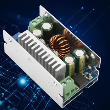 200W 15A Adjustable Step Down Module DC-DC 8-60V To 1-35V Non-isolated Step Down Module With Aluminum Shell
200W 15A Adjustable Step Down Module DC-DC 8-60V To 1-35V Non-isolated Step Down Module With Aluminum Shell