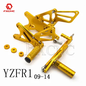CNC Quickshifter Motorcycle Rearset For Yamaha YZF R1 YZF-R1 2009-2014 Aluminum Footrest Rear Set Adjustable Foot Peg Pedal
CNC Quickshifter Motorcycle Rearset For Yamaha YZF R1 YZF-R1 2009-2014 Aluminum Footrest Rear Set Adjustable Foot Peg Pedal