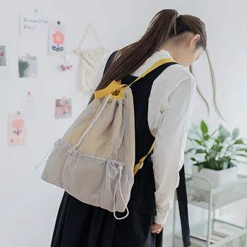 worek plecak sznurek mesh drawstring bag for women backpack girl travel shoulder bag with bottle holder rugzak vrouwen rugtas 
worek plecak sznurek mesh drawstring bag for women backpack girl travel shoulder bag with bottle holder rugzak vrouwen rugtas