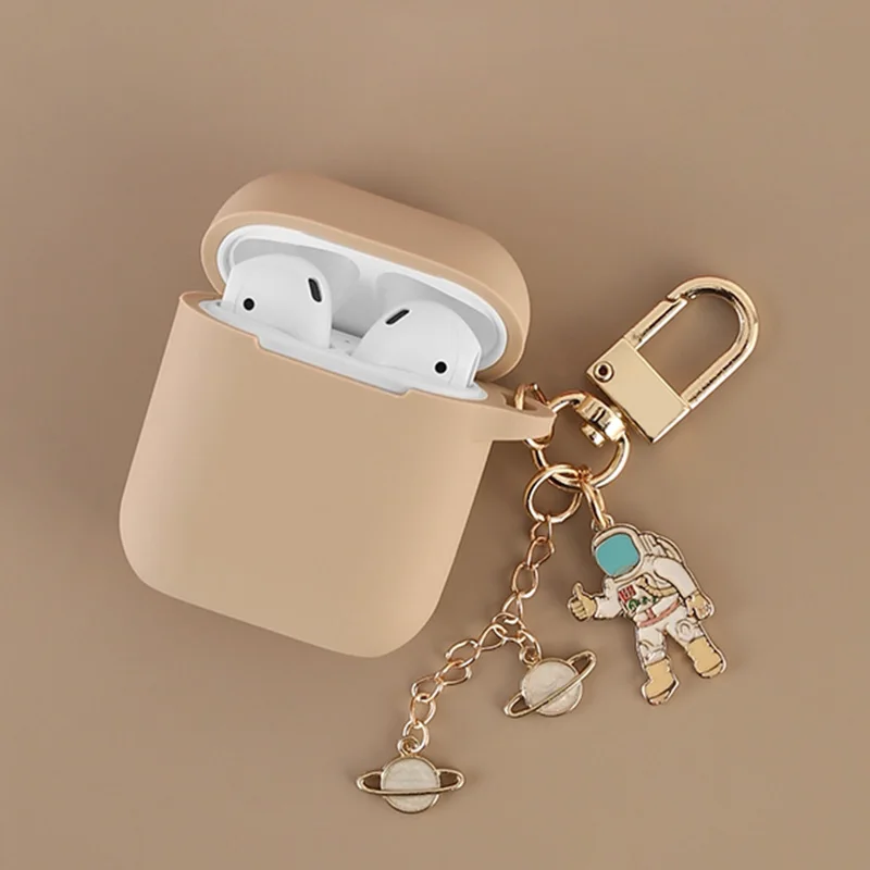 Милый космический космонавт брелок для Apple Airpods чехол аксессуары наушников s