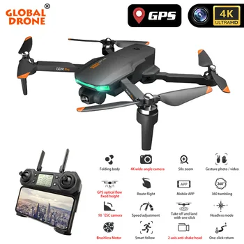 Profesional GPS Quadcopter with 2-Axis Anti-Shake Servo Gimbal HD Camera Dron Quadrocopter Drone 4K VS SG906 PRO FIMI Zino
Profesional GPS Quadcopter with 2-Axis Anti-Shake Servo Gimbal HD Camera Dron Quadrocopter Drone 4K VS SG906 PRO FIMI Zino