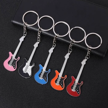 New Design Classic Guitar Keychain Car Key Chain Key Ring Musical Instruments silver pendant For Man Women Gift wholesale
New Design Classic Guitar Keychain Car Key Chain Key Ring Musical Instruments silver pendant For Man Women Gift wholesale