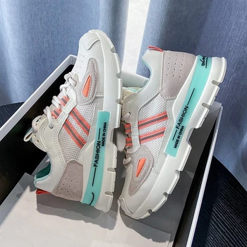 Fashion Sneakers Women Platform Chunky Casual Shoes Luxury Designers Woman Mesh Tenis Female Walking Breathable Trainers 2020 
Fashion Sneakers Women Platform Chunky Casual Shoes Luxury Designers Woman Mesh Tenis Female Walking Breathable Trainers 2020