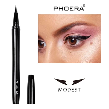 PHOERA Natural Long Lasting Waterproof Not-blooming Eyeliner Pen 12 Pair Eyeliner Tail Sticker Liquid eye pencil Cosmetic TSLM2
PHOERA Natural Long Lasting Waterproof Not-blooming Eyeliner Pen 12 Pair Eyeliner Tail Sticker Liquid eye pencil Cosmetic TSLM2
