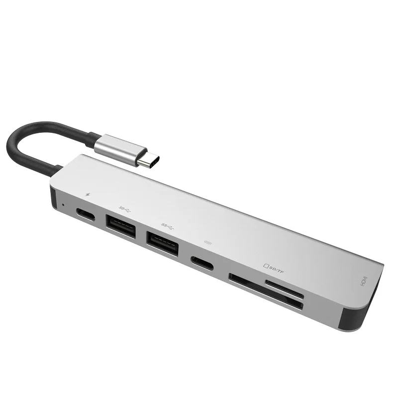 USB C 3.1 HUB USB-C to HDMI 4K/30Hz USB 3.0 SD/TF Card Reader Adapter Dock For Macbook Pro Laptop Accessories USB Splitter HUB
USB C 3.1 HUB USB-C to HDMI 4K/30Hz USB 3.0 SD/TF Card Reader Adapter Dock For Macbook Pro Laptop Accessories USB Splitter HUB