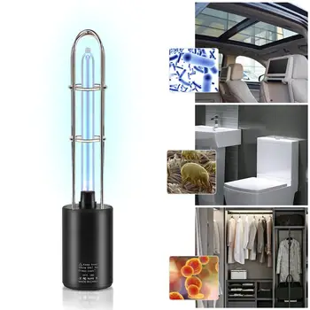 USB Powered 5V 360° Sterilizer Lamp 5W UV Lights Rechargeable UVC UV-C lamp Germicidal Desinfection Quartz Light
USB Powered 5V 360° Sterilizer Lamp 5W UV Lights Rechargeable UVC UV-C lamp Germicidal Desinfection Quartz Light