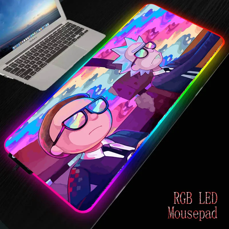 XGZ Anime Morty Gaming RGB MousePad Large Locking Edge Speed Game Gamer LED Mouse Pad Soft Laptop Notebook Mat for CSGO
XGZ Anime Morty Gaming RGB MousePad Large Locking Edge Speed Game Gamer LED Mouse Pad Soft Laptop Notebook Mat for CSGO