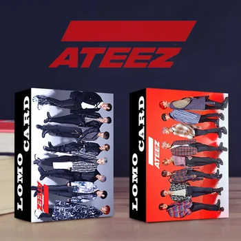 

30pcs/set Kpop ATEEZ Lomo Card Twice Ikon Itzy EXO NCT Photocard HD Photo Print Album Photocard For Fans Gifts