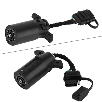 Free Shipping 6-24V 7 To 4 Pin Trailer Plug Adapter Round Socket Connector Converter Weatherproof Dust Cover For Caravan Towbar
Free Shipping 6-24V 7 To 4 Pin Trailer Plug Adapter Round Socket Connector Converter Weatherproof Dust Cover For Caravan Towbar