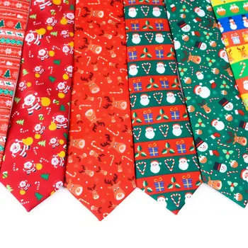 Men Christmas Neckties Novelty Cute Xmas Tree Printed Holiday Party Fun Ties
Men Christmas Neckties Novelty Cute Xmas Tree Printed Holiday Party Fun Ties